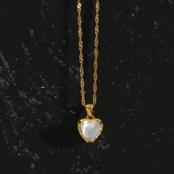 New 18K Gold Choker Pendant Necklace, NICE NECKLACE, CUTE NECKLACE - Picture 6 of 8